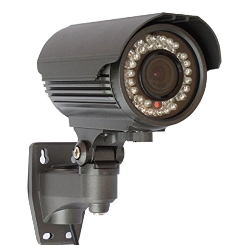 GW Security Inc GW-706WD-VD 1/3-Inch Exview HAD CCD II Effio-E Surveillance Security Camera 700 TV Lines, 2.8 to 12mm Lens, 42 Pieces IR LED and 131-Feet IR