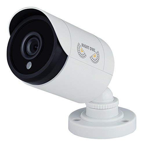 Night Owl CAM-HDA10W-BU 1 Pack Add–On 1080p HD Wired Security Bullet Camera (White)