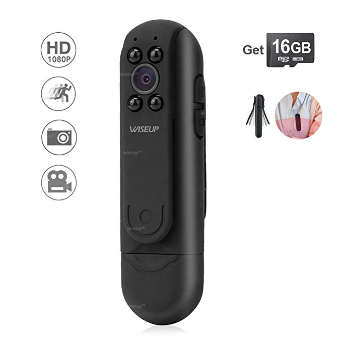 WISEUP 16GB 1920x1080P HD Hidden Camera Motion Activated Pen Meeting Recorder with Video Recording and Photo Taking Function