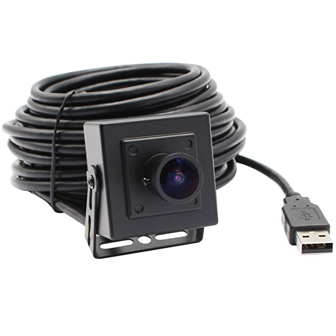 ELP 170 degree megapixel fisheye lens 5.0 megapixel usb camera with aptina cmos sensor and aluminum mini case