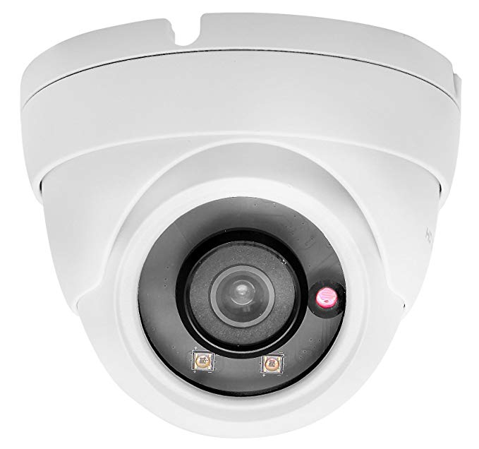 HDView (Business Series) 5MP Megapixel IP Network Camera H.265 WDR ONVIF PoE, SONY Sensor, Super Matrix EXIR, 2.8mm Wide Angle Lens 3-Axis, Eyeball Dome, VCA Intelligent Analytics