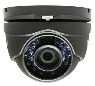 Alibi 700 TVL 960H Day/Night 65 ft IR Outdoor Turret Dome Security Camera-White