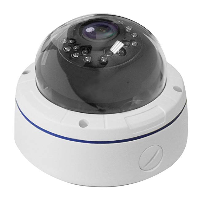 Gawker G1083PDIR 1000TVL Sony IMX238 1.3MP Sensor IR Dome CCTV Security camera, True day&night, IP66 Vandal proof and Weather proof, 2.8-12mm Varifocal lens, IR Smart no ghost image, DNR OSD, White Metal case, Dual voltage DC12V/AC24V.