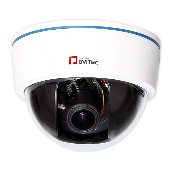 D-VITEC DV-612VHV Dome Security Surveillance Camera (White)