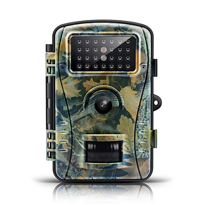 ENKLOV 【Upgraded】 Trail Game Camera 12MP 1080 Wildlife Hunting Camera with Infrared Night Vision,26pcs 940nm IR LEDs,2.4inch LCD Screen,IP56 Waterproof