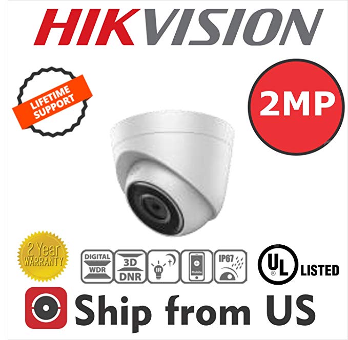 Hikvision DS-2CD1321 2MP IP Dome Camera PoE Lens 2.8mm 30m IR OEM