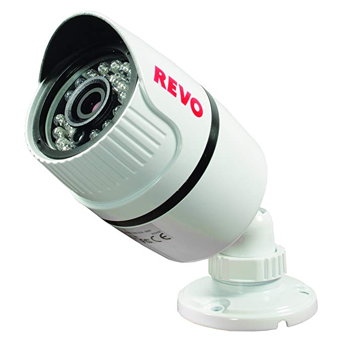 REVO America RTCBS30-1 T-HD 1080p Bullet Surveillance Camera (White)