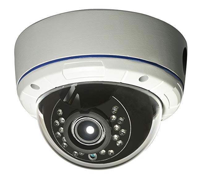 Gawker G830QHDW Dual Voltage Dome Camera, White