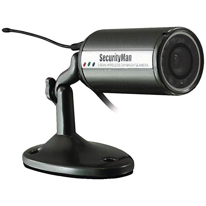 Macally Securityman SM-302TX 900 MHz Wireless Indoor/Outdoor Bullet Color Camera