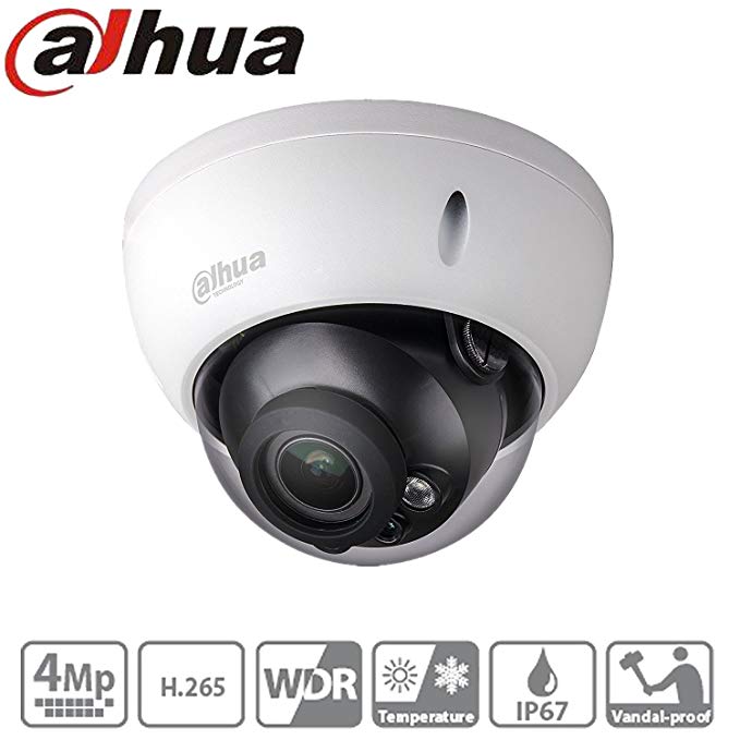 Dahua Dome Cctv Camera HDBW4431R-AS 2.8Mm Lens 4Mp PoE IP Camera Onvif IK10 IP67 H.265 H.264 WDR Night Vision 30M International Version